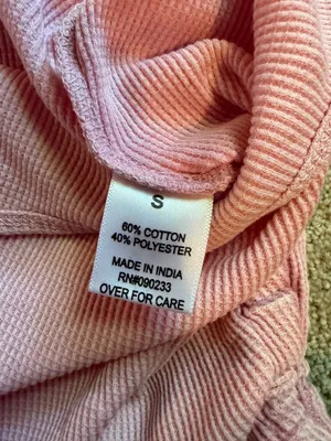 PacSun PAC Cares Pink Ribbed Tank Top thumbnail 6