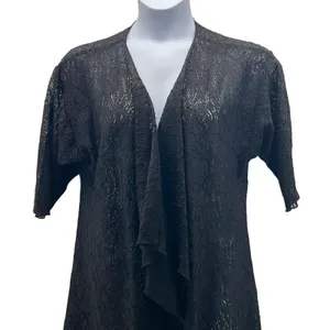 LulaRoe‎ Goth Lace Cardigan Black Small thumbnail 4