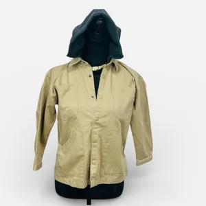 Zara Beige and Gray Jacket thumbnail 3