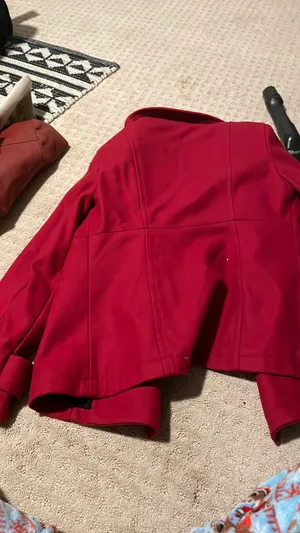Gap Red  Pea coat thumbnail 3