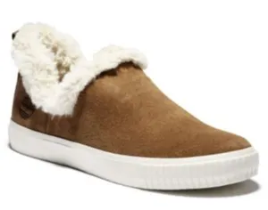 Timberland Skyla Bay Slip On Brown Suede Sherpa Lined Shoes thumbnail 1