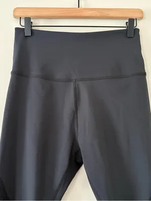 Beyond Yoga Cut It Close Mesh High Waisted Yoga Leggings Black Size M thumbnail 7