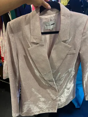 FashioNova sparkle blazer thumbnail 1