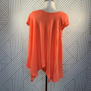 Free People Keep it Casual Tee‎ in Coral Coast thumbnail 9