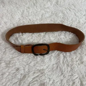 Gap Light Brown Leather Buckle Belt‎ thumbnail 3
