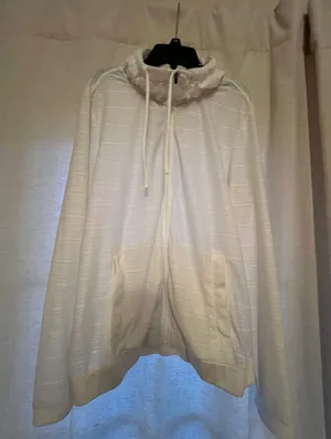 Rbx Active White Exercise Jacket Or Beach Size Large thumbnail 1
