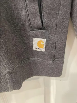 Carhartt Gray Fleece Jacket thumbnail 3