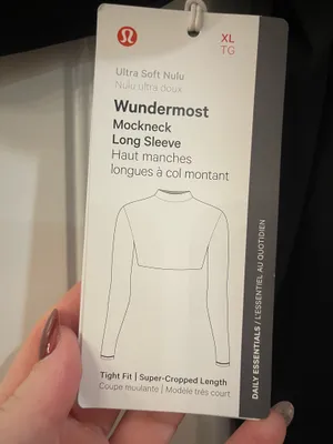 Lululemon Wundermost Mockneck Long Sleeve thumbnail 2