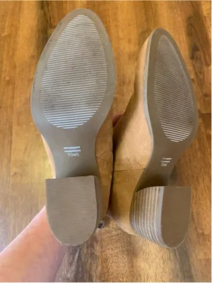 Tom’s Ankle Boots 7 Tan Low Heel thumbnail 9