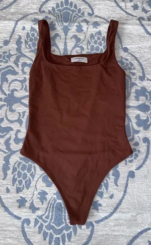 Babaton by Aritzia Bodysuit Brown Size XS thumbnail 1