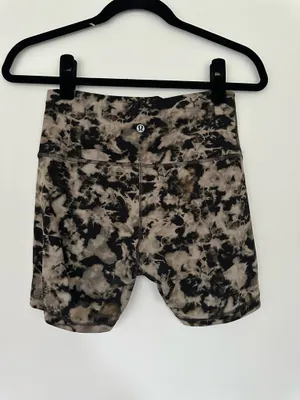 Lululemon Wunder Train High-Rise Short 6" Dispersed Light Raw Linen Multi 8 thumbnail 2