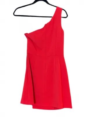 French connection Red One-Shoulder Spaghetti Strap Dress thumbnail 4
