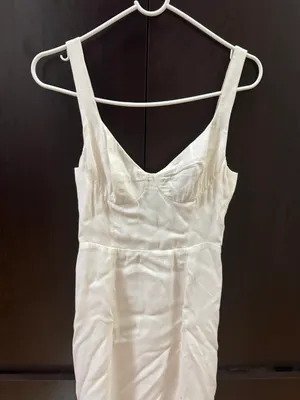 Reformation White Bridal Dress thumbnail 3