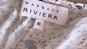 Margaux Riviera Women's Dress Sz XL Floral Drawstring Ruffle Spring Bloomcore thumbnail 2