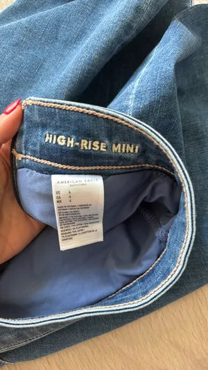 American Eagle Mini Skirt Denim thumbnail 2