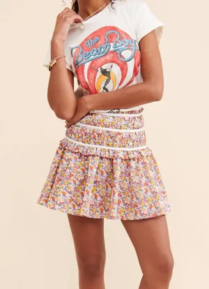 For Love & Lemons Libby Mini Skirt thumbnail 3