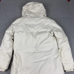 The North Face Downtown Parka Womens M White 550 Down DryVent NF0A3XD8 Hood thumbnail 4