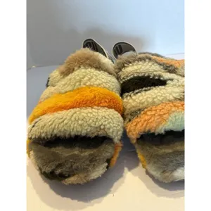 Ugg Fluff Yeah Slide Slipper Sandals 1118164 Olive Cali Women’s Sz 8 thumbnail 3