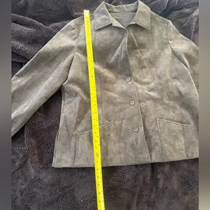 Vintage Suede Abe Schrader Jacket Size Large Brown thumbnail 7