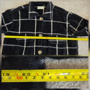 Z Supply Women’s Sz XSmall Button Up Tucker Shacket Shirt Jacket Washed Black thumbnail 12