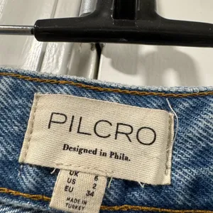 Pilcro Denim Skirt in Light Blue thumbnail 3