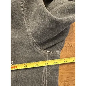 VTG Aeropostale Hoodie Women’s XL Gray AERO New York Full Zip Logo Fleece Y2K thumbnail 8