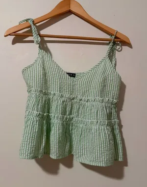 Shein Striped Top thumbnail 1