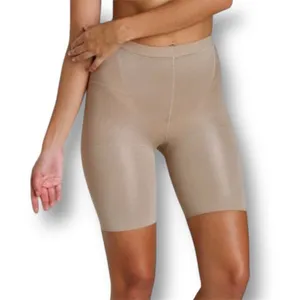 Spanx by Sara Blakely Super Power Panties In Power Line Mid Thigh Nude Size F‎ thumbnail 2