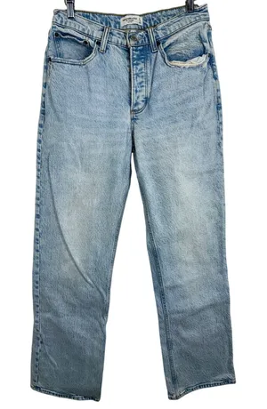 Abercrombie & Fitch Curve Love 90s Baggy Low Rise Blue Denim Jeans Womens 27 / 4 thumbnail 1