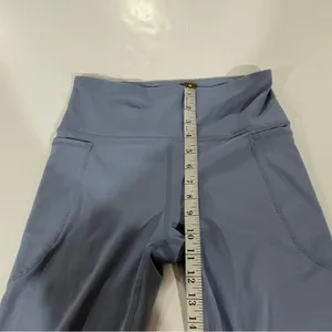 Joy Lab Light Blue High Rise‎ Perforated Cropped Leggings Size M thumbnail 10