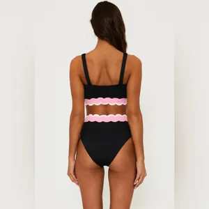 Beach Riot Marin Top Sweet Berry Wave, Size XSmall , $98 thumbnail 3