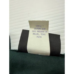 Roughrider‎ Circle T Vintage Southwestern Tapestry Vest Green Red Small 3798 thumbnail 6