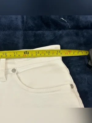 Madewell The Perfect Vintage Jean White High Rise Straight Leg Jeans Women’s 28 thumbnail 5
