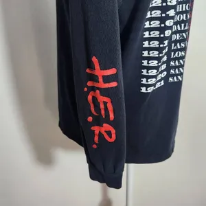 H.E.R. Black Long Sleeve Sold Out Tour T-Shirt Size Medium thumbnail 5