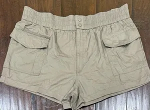Abercrombie and Fitch Cargo Utility Shorts in Grey Size XL thumbnail 1