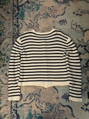 Striped Cardigan Multiple thumbnail 3