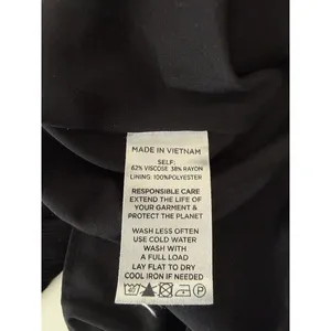 Hill House Felicity black dress sweetheart neck size small thumbnail 8