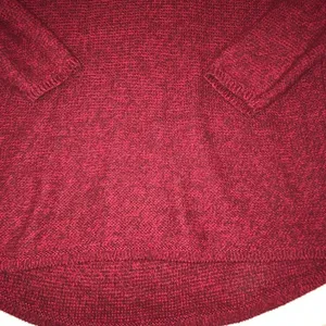 Old Navy Extra Small cranberry color hi lo sweater thumbnail 4