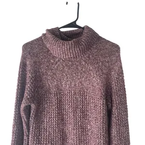 Abercrombie &‎ Fitch Size Medium Purple Knit Cowl Neck Sweater Preppy Academia thumbnail 2