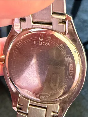 ✨ Bulova Diamond Collection 98P145 Two-Tone Watch | NEW Battery (Ready to Wear)! thumbnail 11