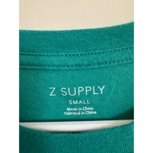 NWT Z Supply teal Hot Days Cold Beer tee size small thumbnail 3