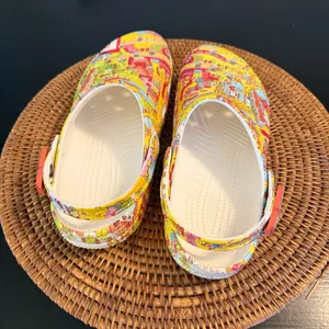 Walt Disney World Magic kingdom map crocs‎ size 9 women’s; 7 men’s thumbnail 3