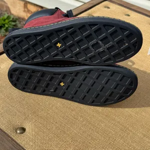 Dr. Martens Maelly Red Canvas Boots Women’s 8 EU 39 UK 6 Lace Up thumbnail 7