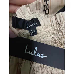 NWT Lulus Bembe Beige Tie-Strap Tiered Maxi Dress Coquette Holiday Resort Sz S thumbnail 7