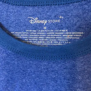 Disney Mickey Mouse Ringer Tee Blue Heathered It All Started With A Mouse Shirt thumbnail 5