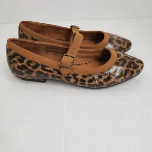 Rialto Flats Pavio Brown Black Leopard Print Flats 6 thumbnail 3