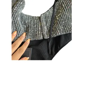 Michael Costello x Revolve Jeanne Mini Dress in Silver Size: XS NEW‎ thumbnail 8