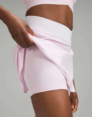 Lululemon V-Waist mid rise tennis skirt pink thumbnail 4