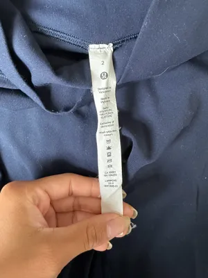 Lululemon Align Leggings Navy Blue Flare thumbnail 3