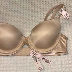 NEW! $50 VICTORIA’S SECRET 32A Lightly Lined Demi Bra BEIGE Padded Underwire thumbnail 11